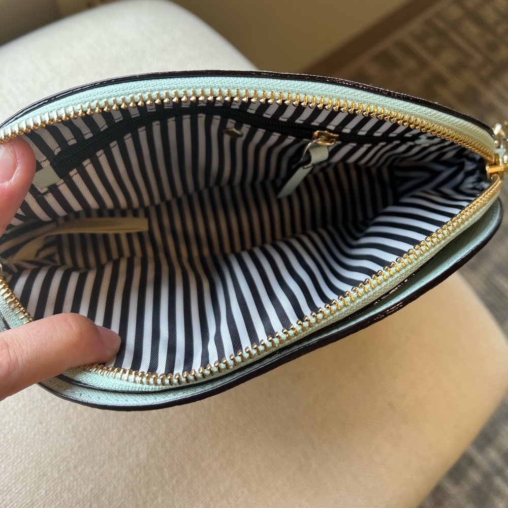 KATE SPADE Spencer Small Dome Crossbody in blue - Picture 8 of 13